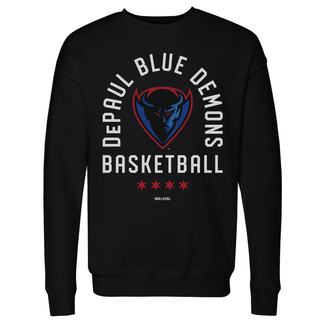 DePaul Blue Demons Men's Crewneck Sweatshirt | 500 LEVEL