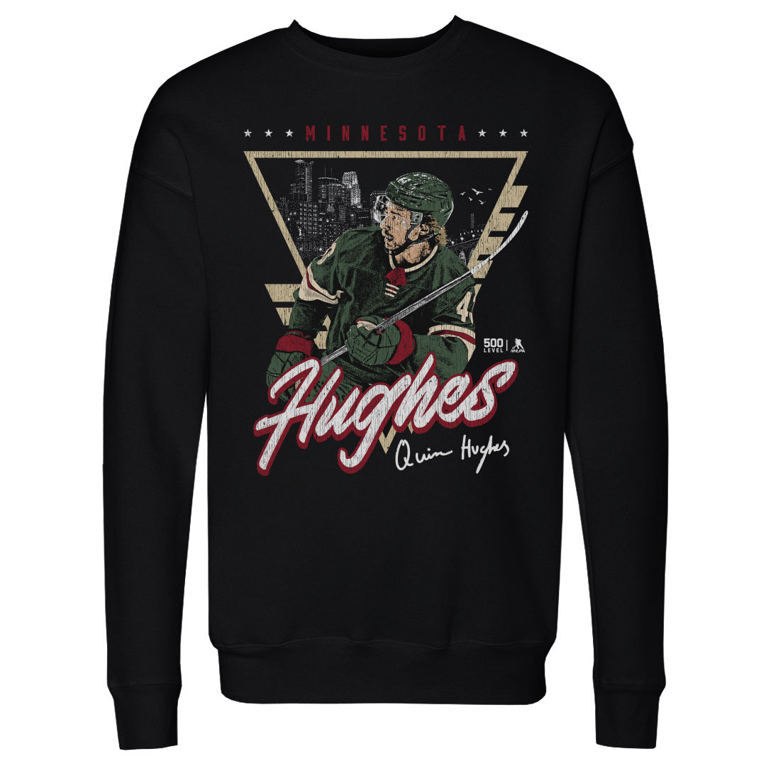Quinn Hughes Men's Crewneck Sweatshirt | 500 LEVEL