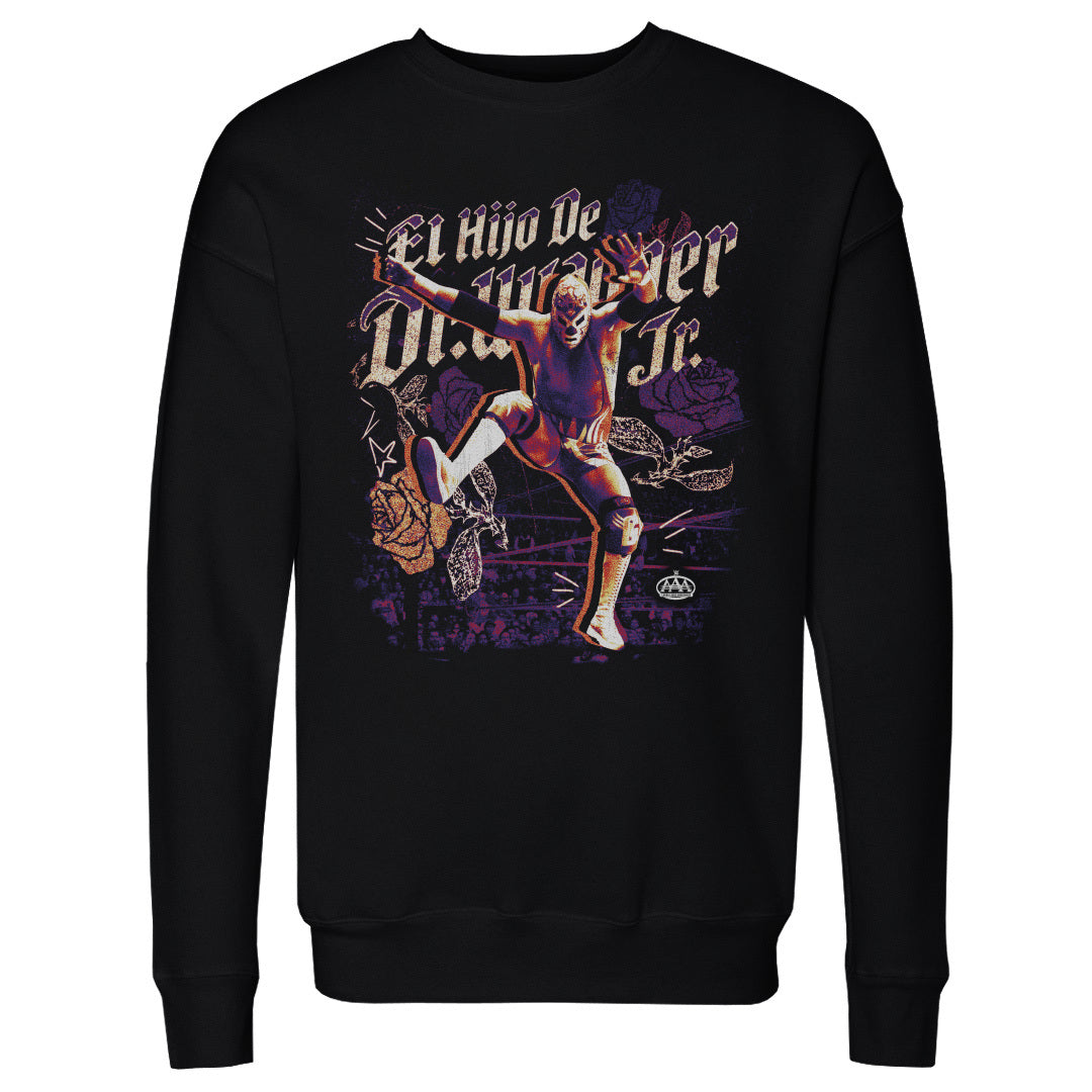 El Hijo de Dr. Wagner Jr. Men's Crewneck Sweatshirt | 500 LEVEL