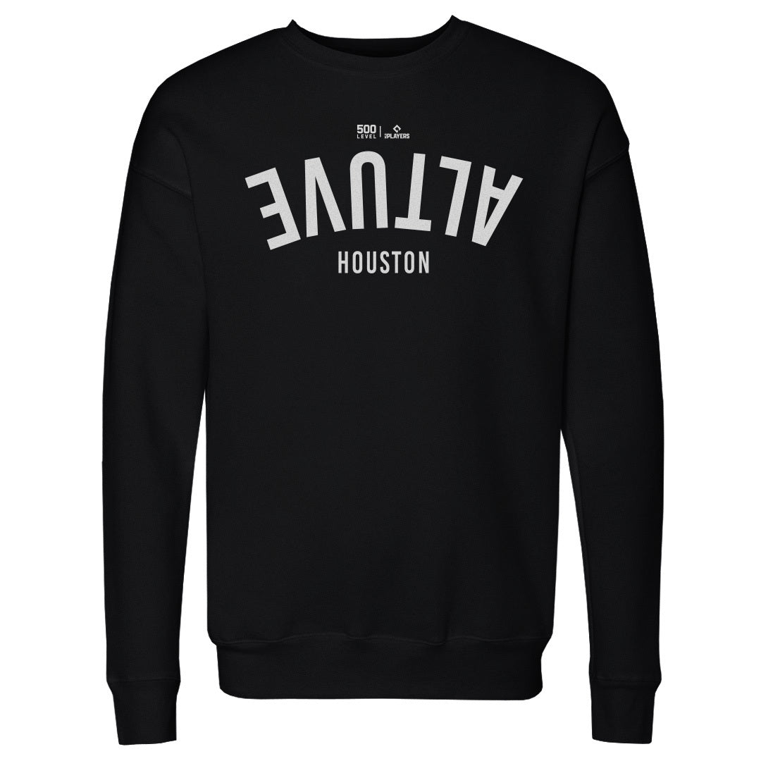 Jose Altuve Men's Crewneck Sweatshirt | 500 LEVEL