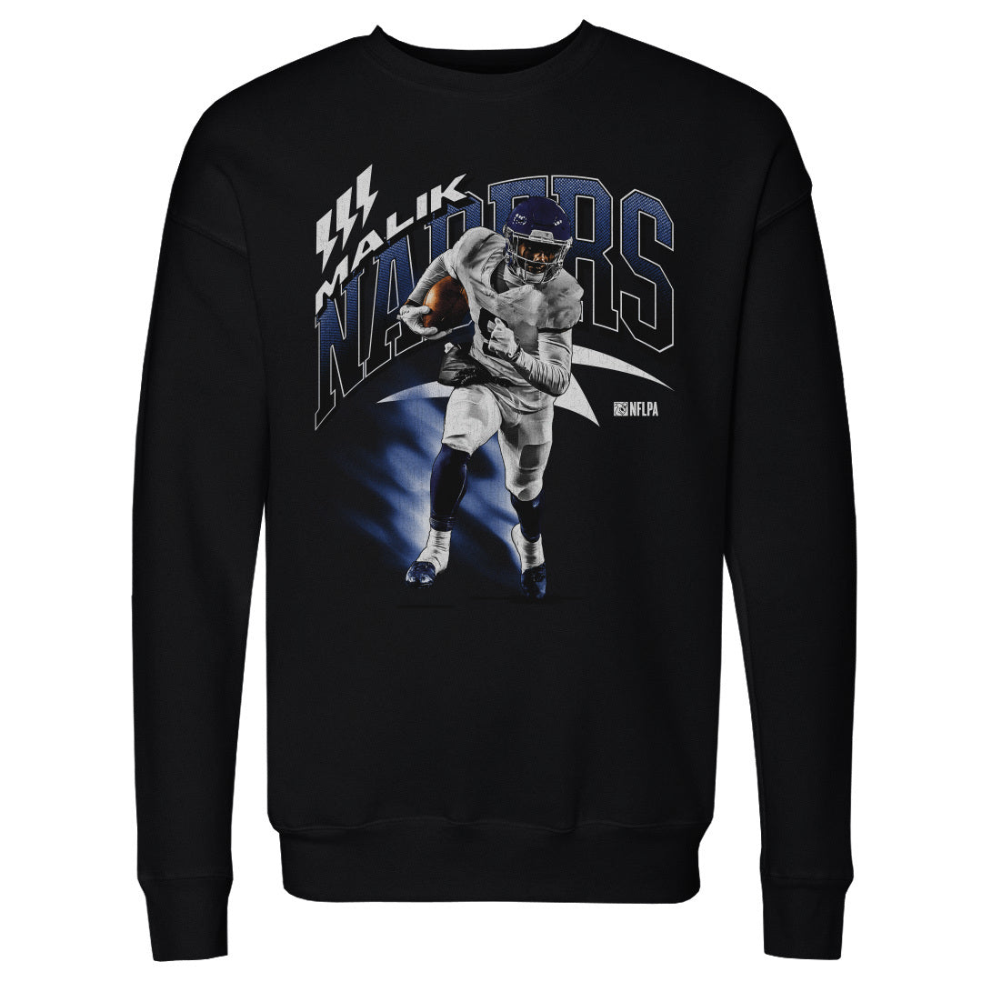 Malik Nabers Men's Crewneck Sweatshirt | 500 LEVEL