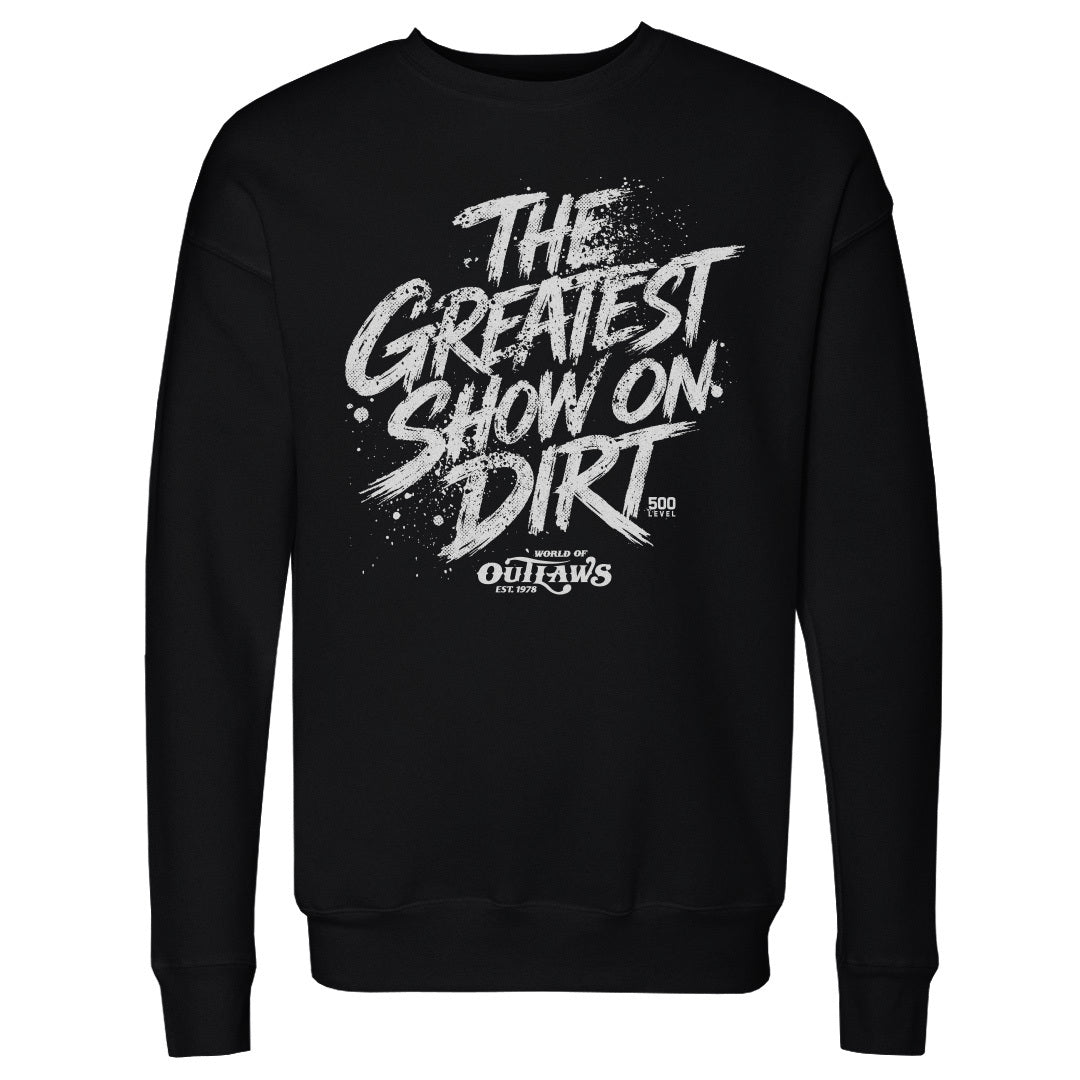 World Of Outlaws Men's Crewneck Sweatshirt | 500 LEVEL