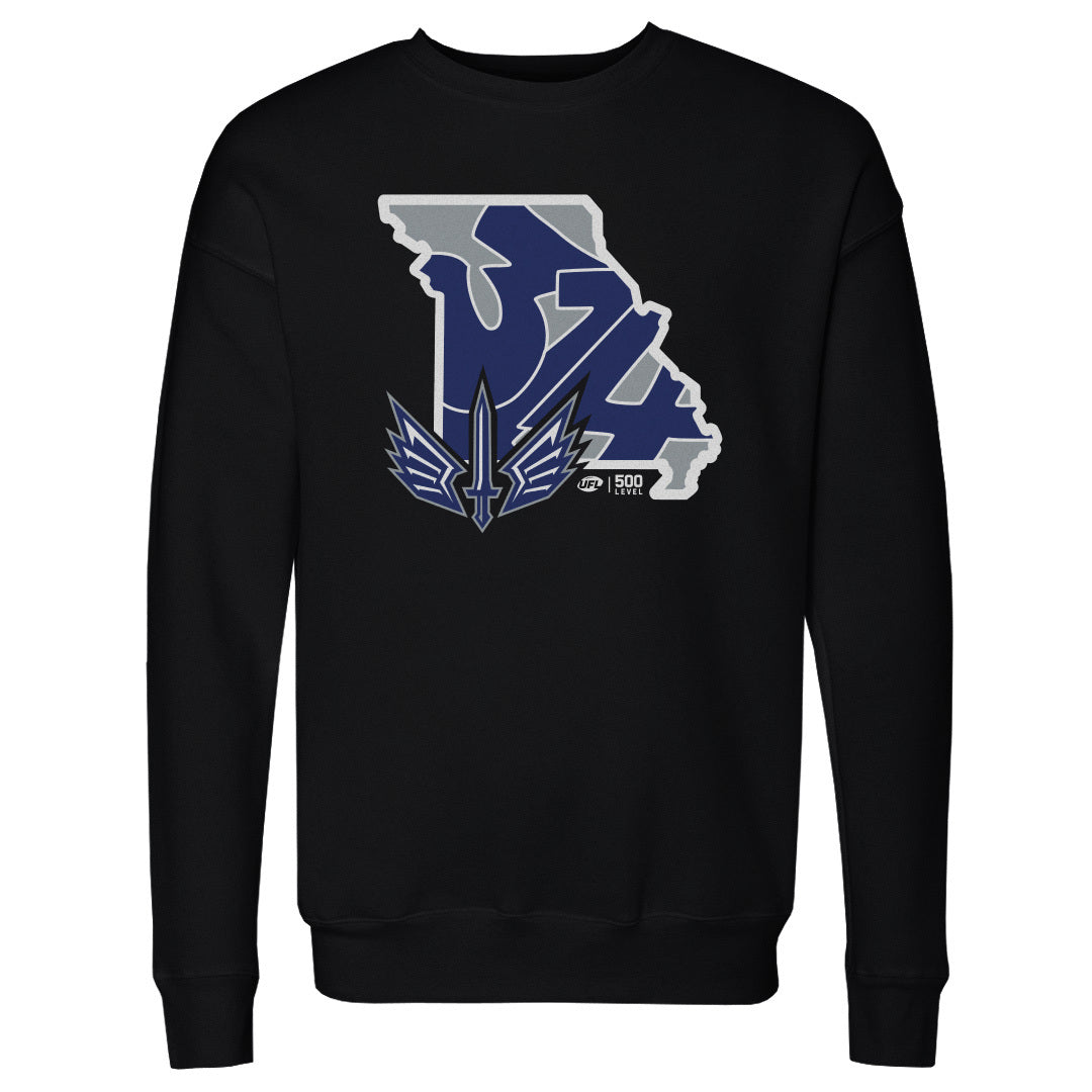 St. Louis Battlehawks Men's Crewneck Sweatshirt | 500 LEVEL