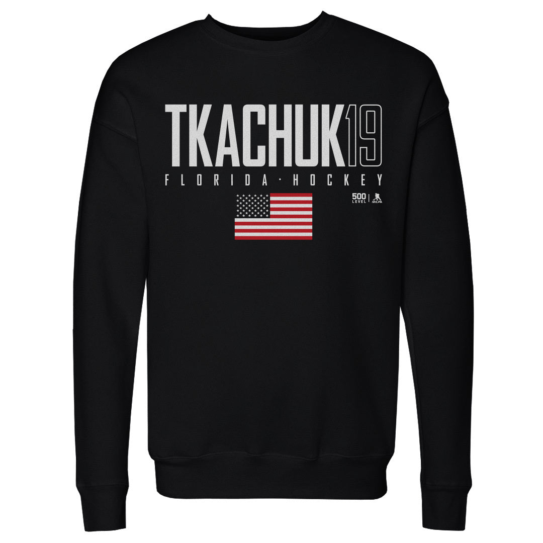 Matthew Tkachuk Men's Crewneck Sweatshirt | 500 LEVEL