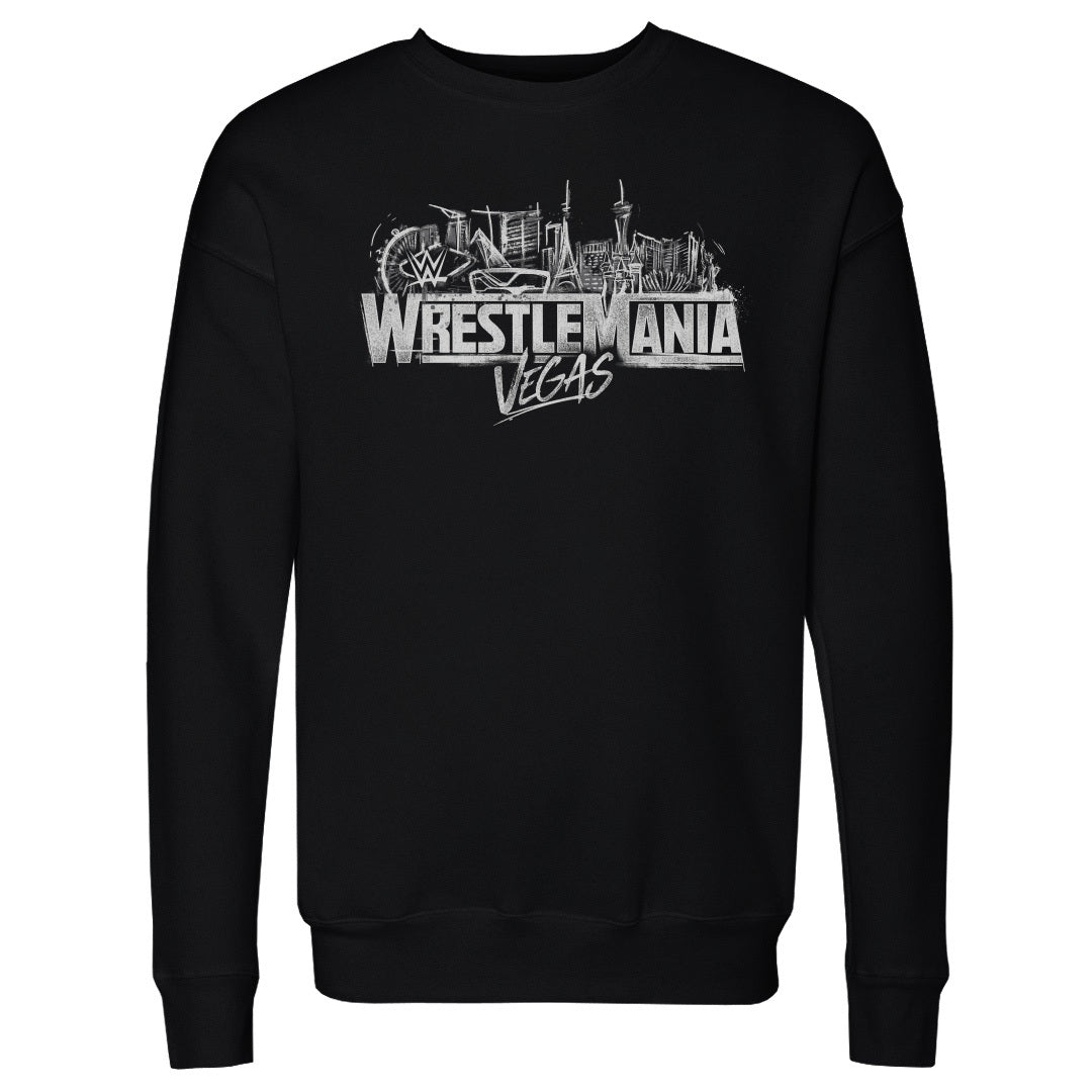 WrestleMania Men's Crewneck Sweatshirt | 500 LEVEL