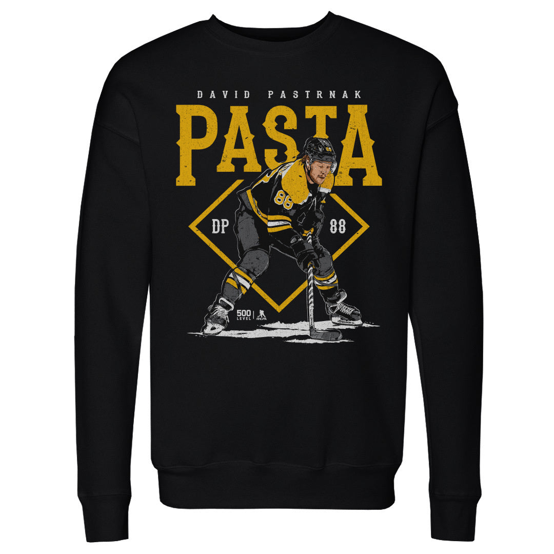 David Pastrnak Men's Crewneck Sweatshirt | 500 LEVEL