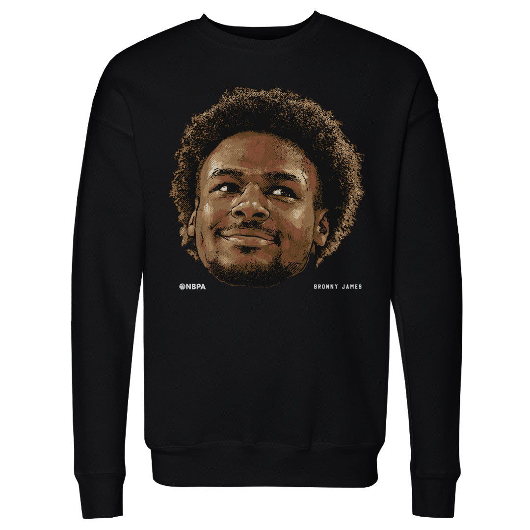 Bronny James Jr. Men's Crewneck Sweatshirt | 500 LEVEL