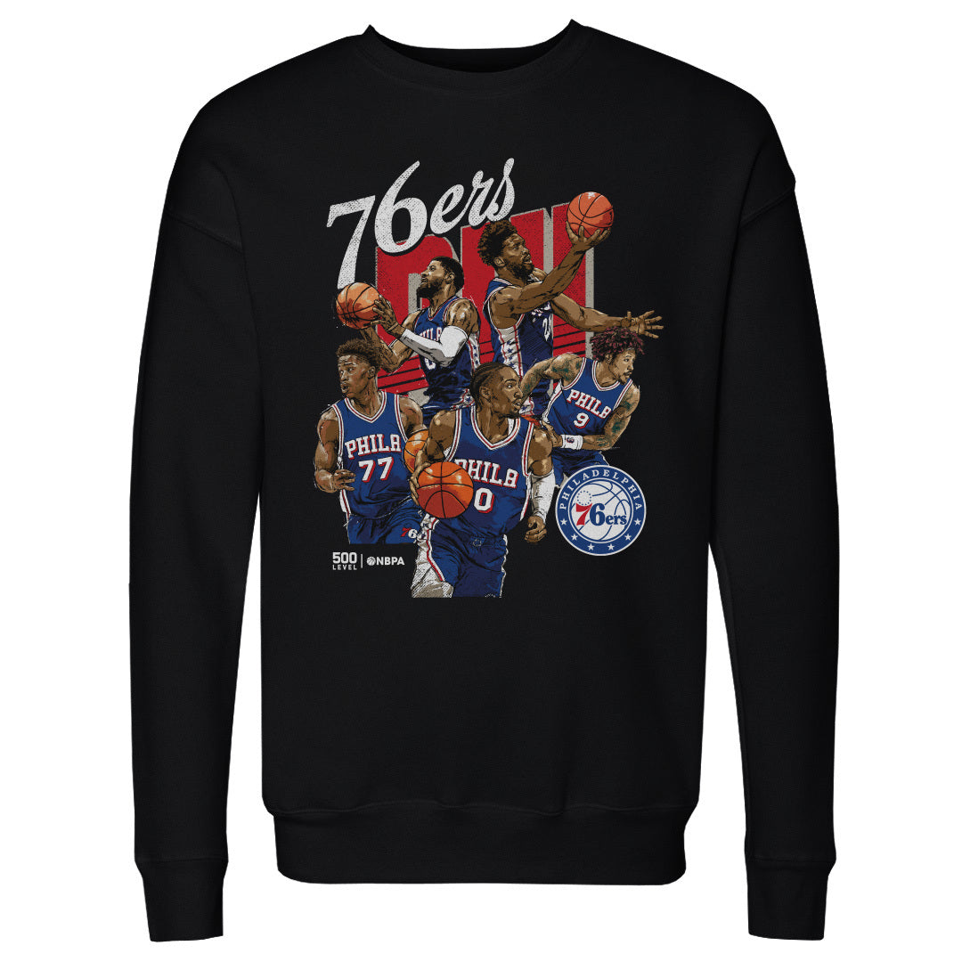 Philadelphia 76ers Men's Crewneck Sweatshirt | 500 LEVEL