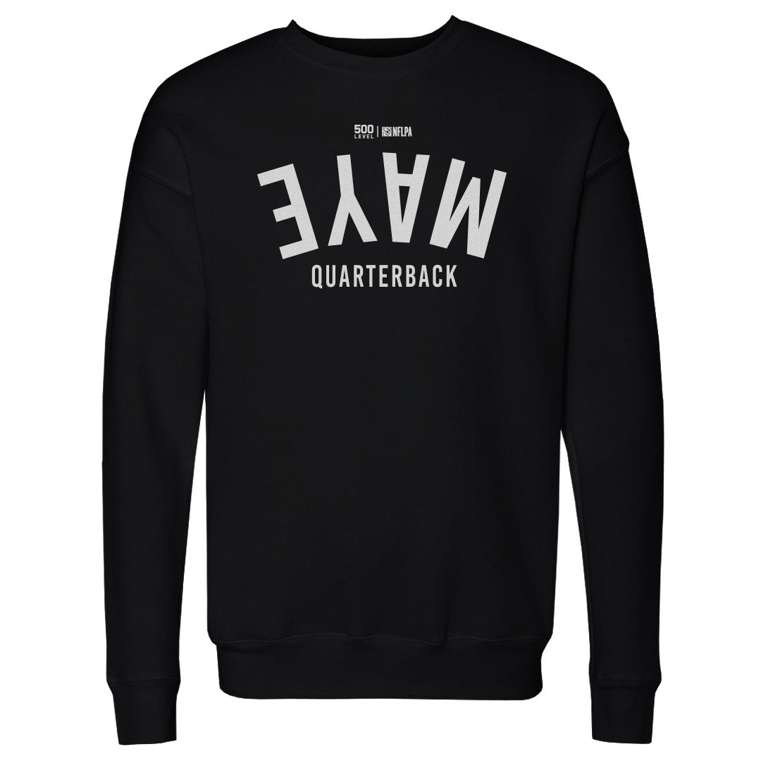 Drake Maye Men's Crewneck Sweatshirt | 500 LEVEL