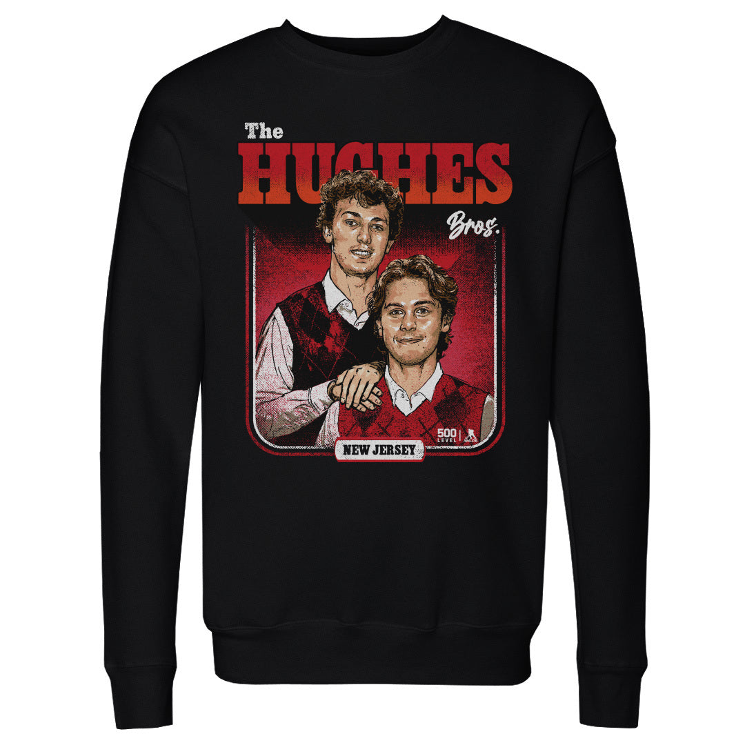 Luke Hughes Men's Crewneck Sweatshirt | 500 LEVEL