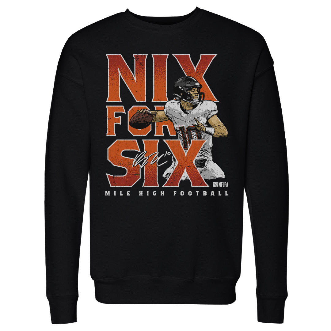 Bo Nix Men's Crewneck Sweatshirt | 500 LEVEL