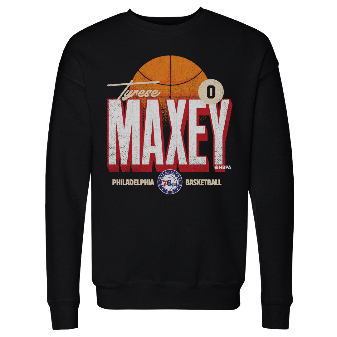 Tyrese Maxey Men's Crewneck Sweatshirt | 500 LEVEL