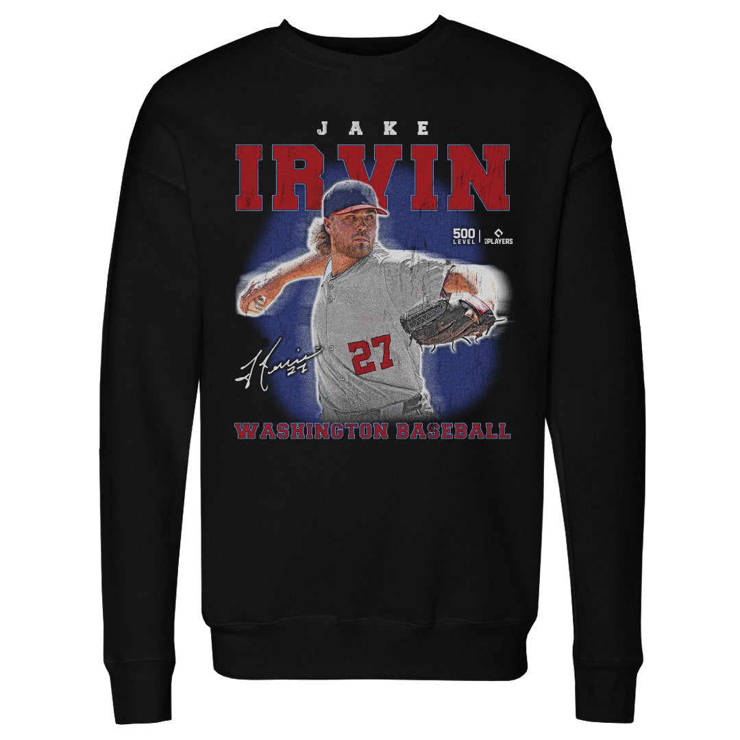 Jake Irvin Men's Crewneck Sweatshirt | 500 LEVEL