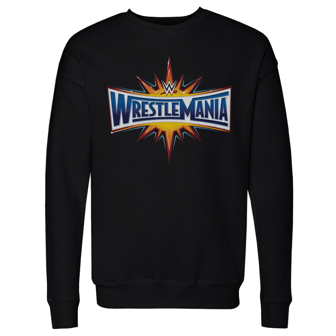 WrestleMania Men's Crewneck Sweatshirt | 500 LEVEL