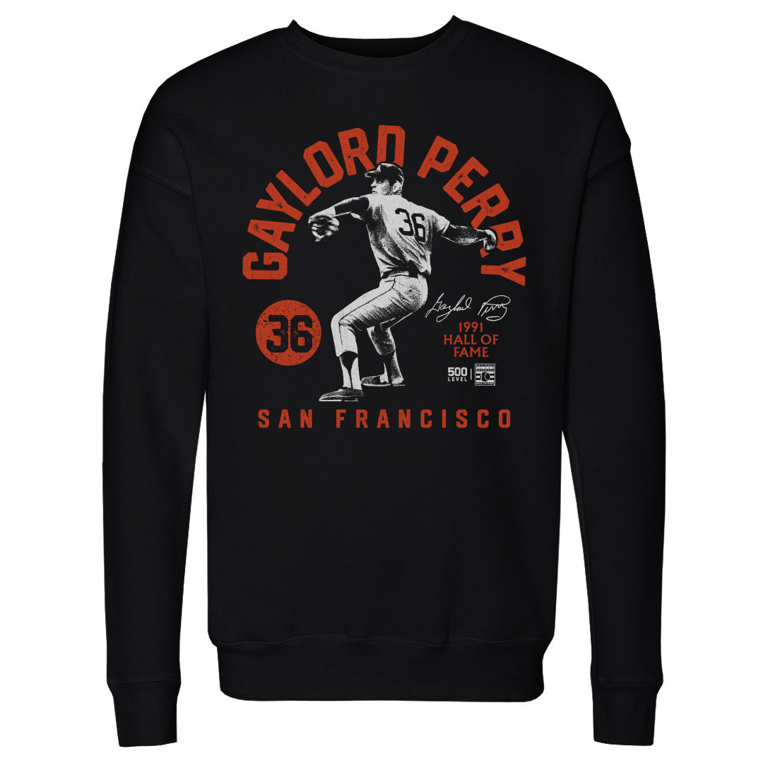 Gaylord Perry Men's Crewneck Sweatshirt | 500 LEVEL