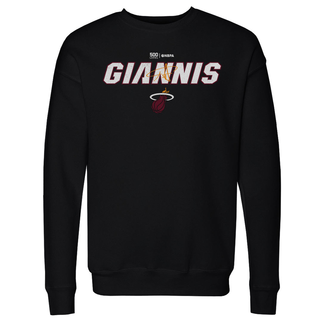 Giannis Antetokounmpo Men's Crewneck Sweatshirt | 500 LEVEL