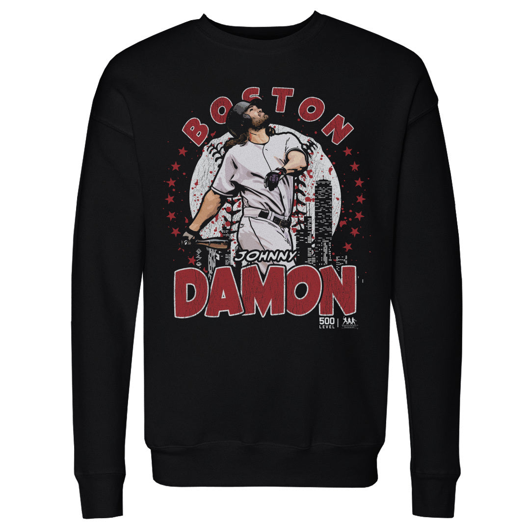 Johnny Damon Men's Crewneck Sweatshirt | 500 LEVEL