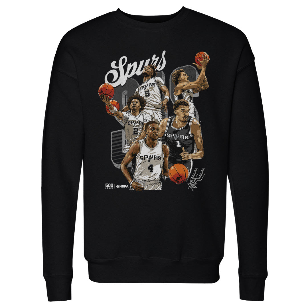 San Antonio Spurs Men's Crewneck Sweatshirt | 500 LEVEL