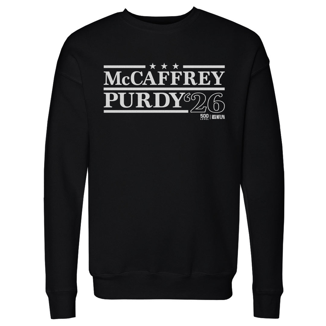 Christian McCaffrey Men's Crewneck Sweatshirt | 500 LEVEL