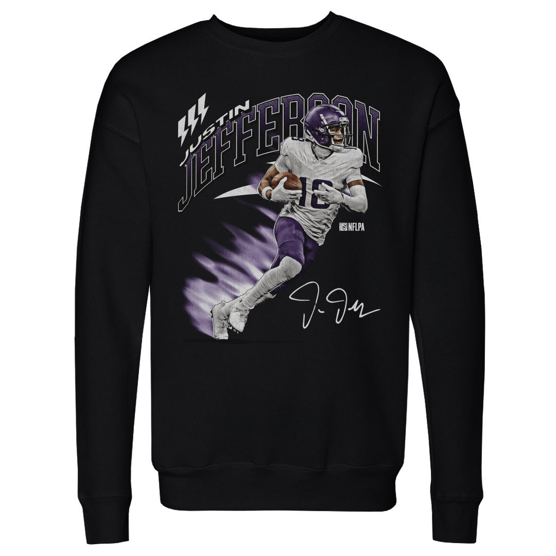 Justin Jefferson Men's Crewneck Sweatshirt | 500 LEVEL