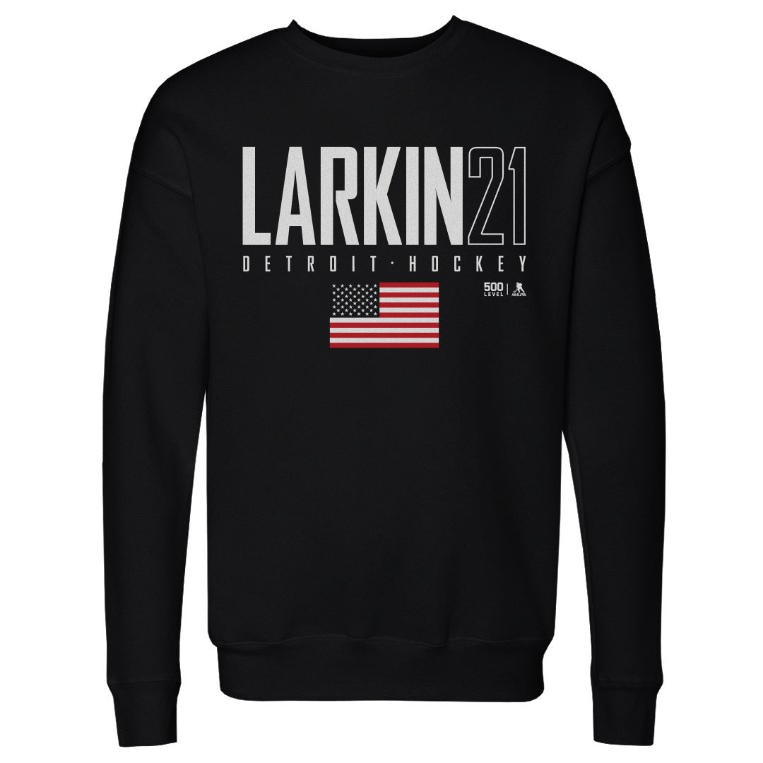 Dylan Larkin Men's Crewneck Sweatshirt | 500 LEVEL