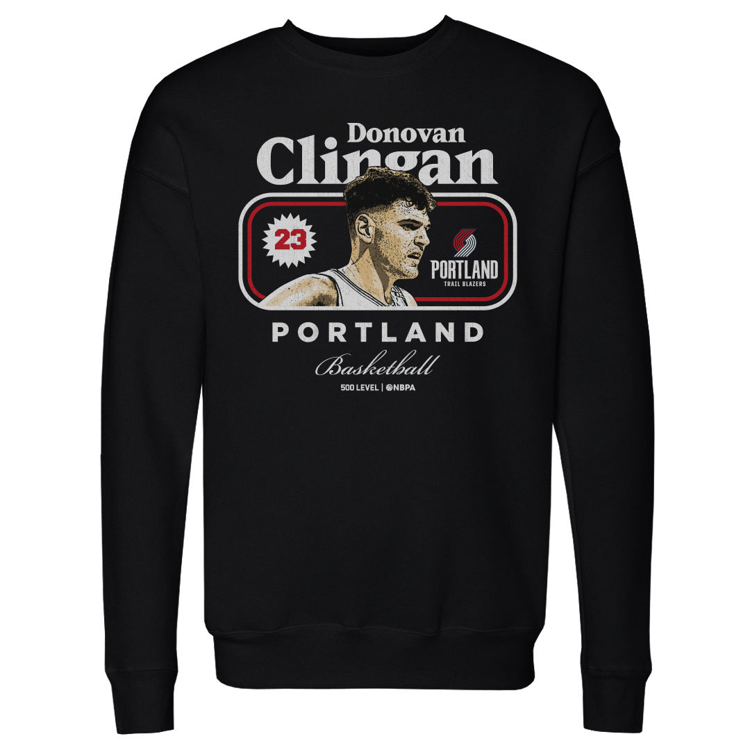 Donovan Clingan Men's Crewneck Sweatshirt | 500 LEVEL