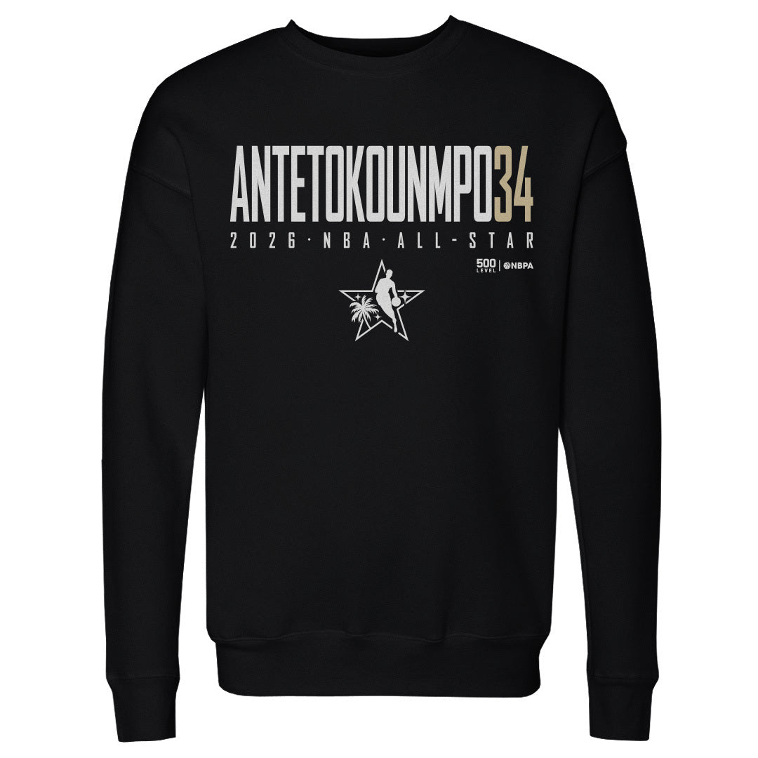 Giannis Antetokounmpo Men's Crewneck Sweatshirt | 500 LEVEL