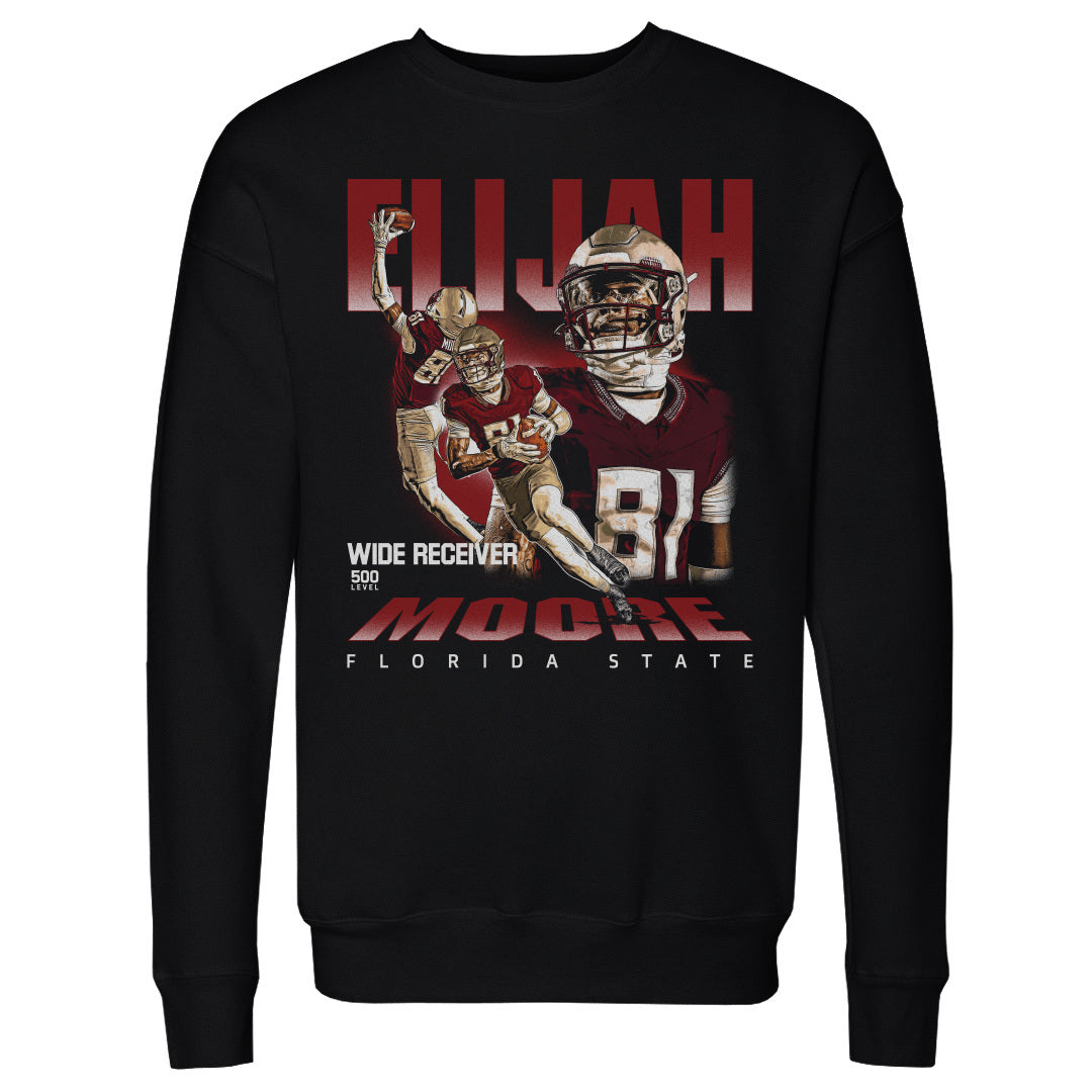 Elijah Moore Men's Crewneck Sweatshirt | 500 LEVEL