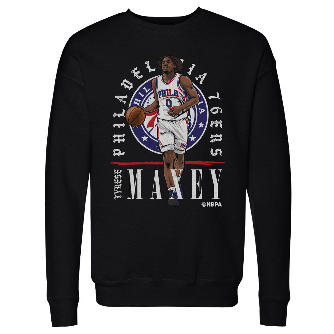 Tyrese Maxey Men's Crewneck Sweatshirt | 500 LEVEL
