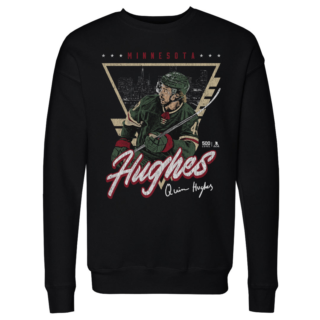 Quinn Hughes Men's Crewneck Sweatshirt | 500 LEVEL