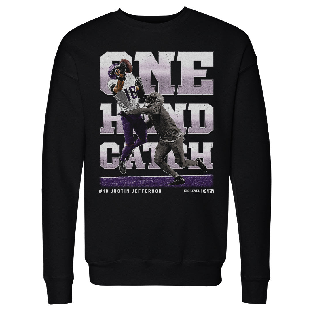 Justin Jefferson Men's Crewneck Sweatshirt | 500 LEVEL