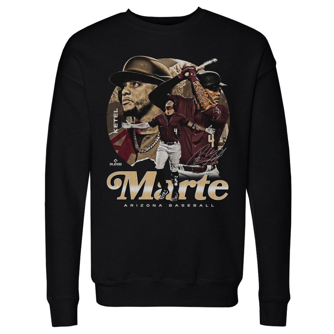 Ketel Marte Men's Crewneck Sweatshirt | 500 LEVEL