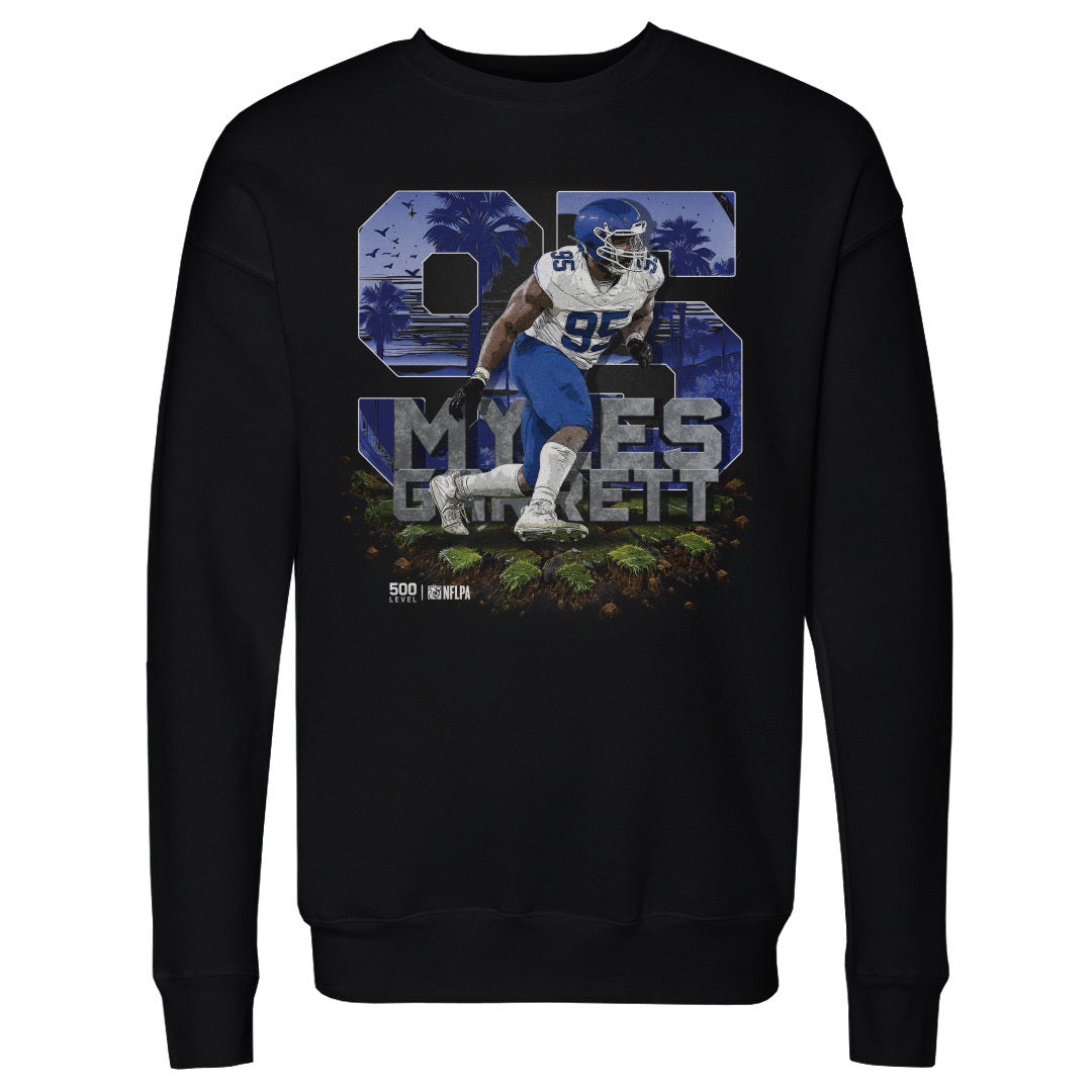 Myles Garrett Men's Crewneck Sweatshirt | 500 LEVEL