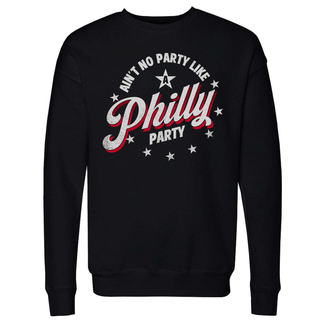 Philadelphia Basketball Men's Crewneck Sweatshirt | 500 LEVEL