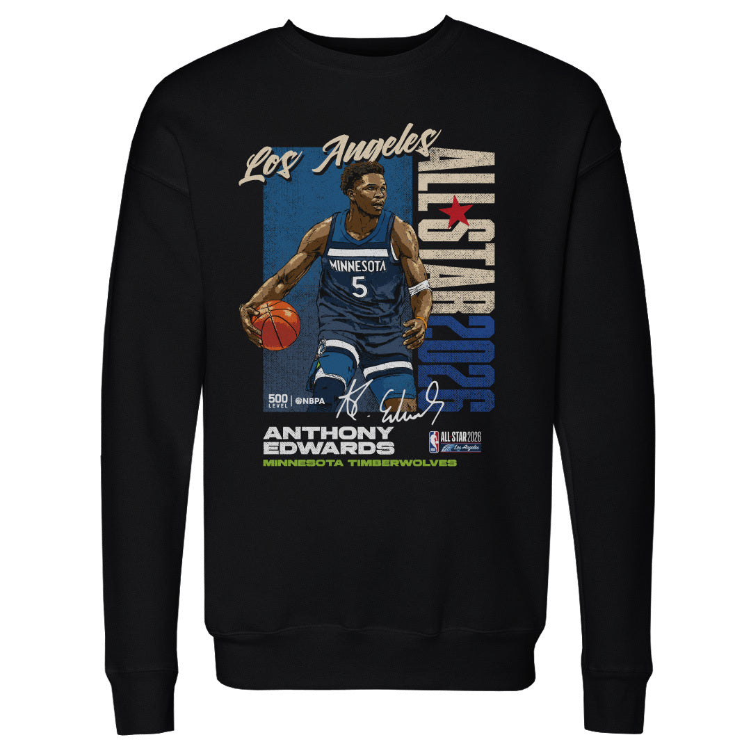Anthony Edwards Men's Crewneck Sweatshirt | 500 LEVEL