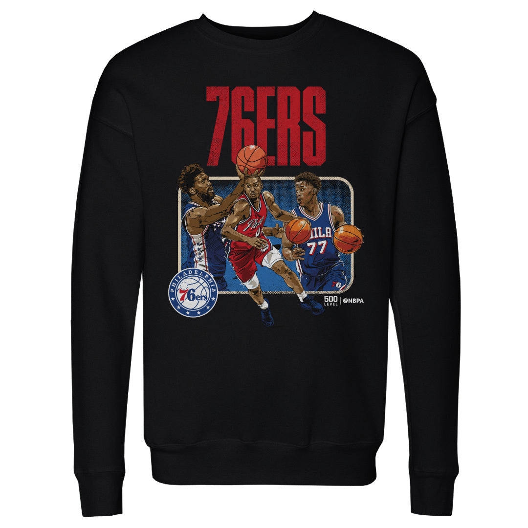 Philadelphia 76ers Men's Crewneck Sweatshirt | 500 LEVEL