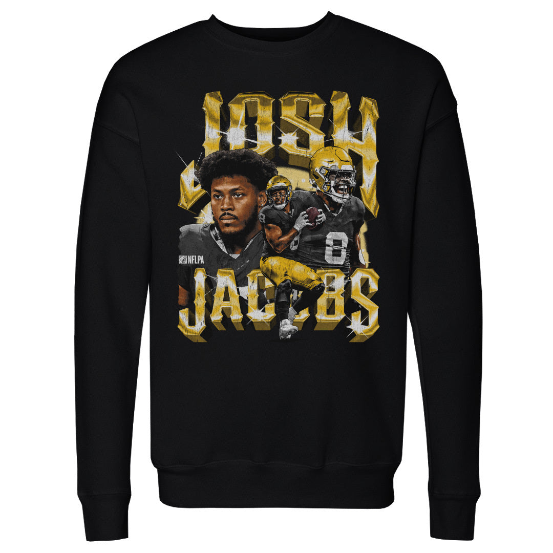 Josh Jacobs Men's Crewneck Sweatshirt | 500 LEVEL