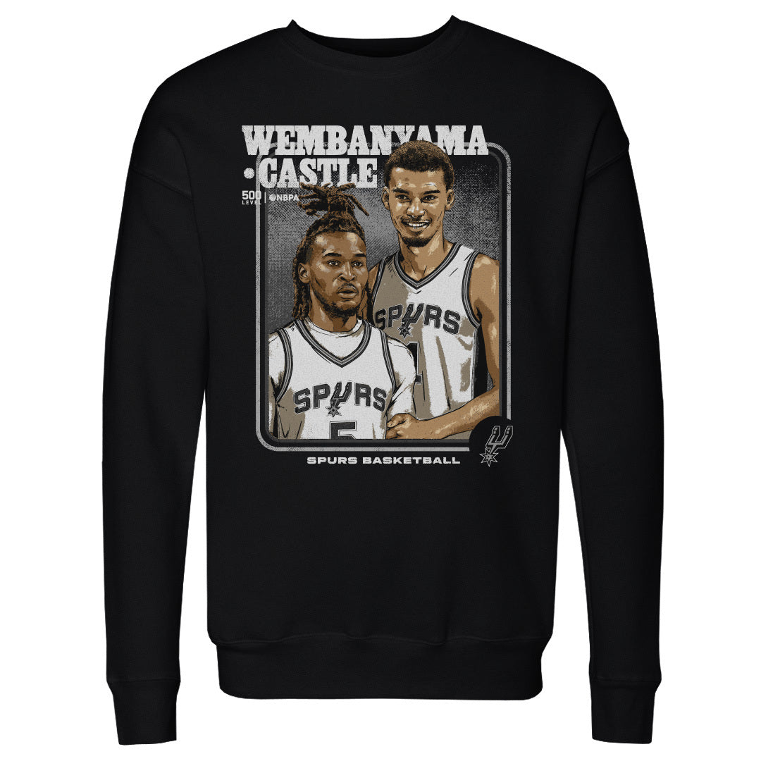 Victor Wembanyama Men's Crewneck Sweatshirt | 500 LEVEL