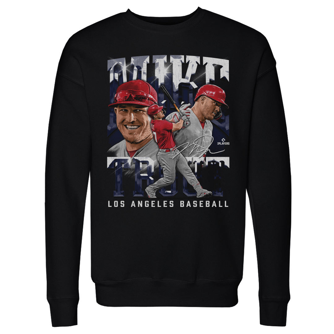 Mike Trout Men's Crewneck Sweatshirt | 500 LEVEL