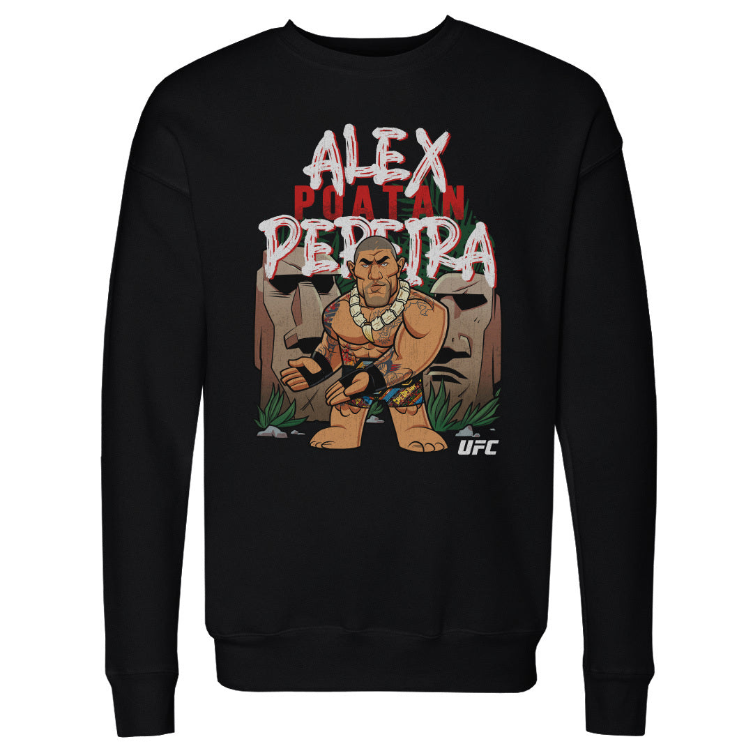Alex Pereira Men's Crewneck Sweatshirt | 500 LEVEL