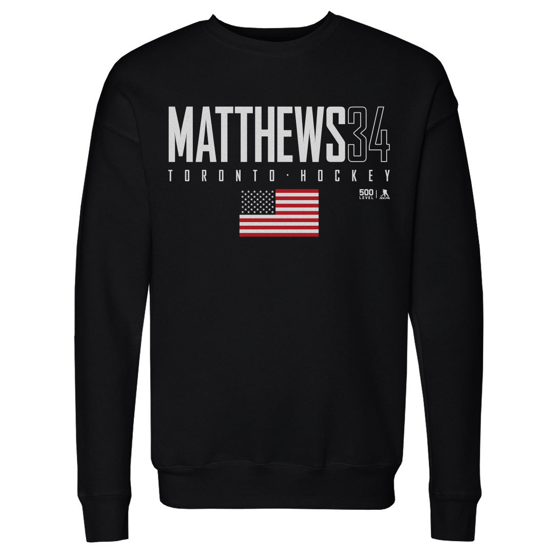 Auston Matthews Men's Crewneck Sweatshirt | 500 LEVEL