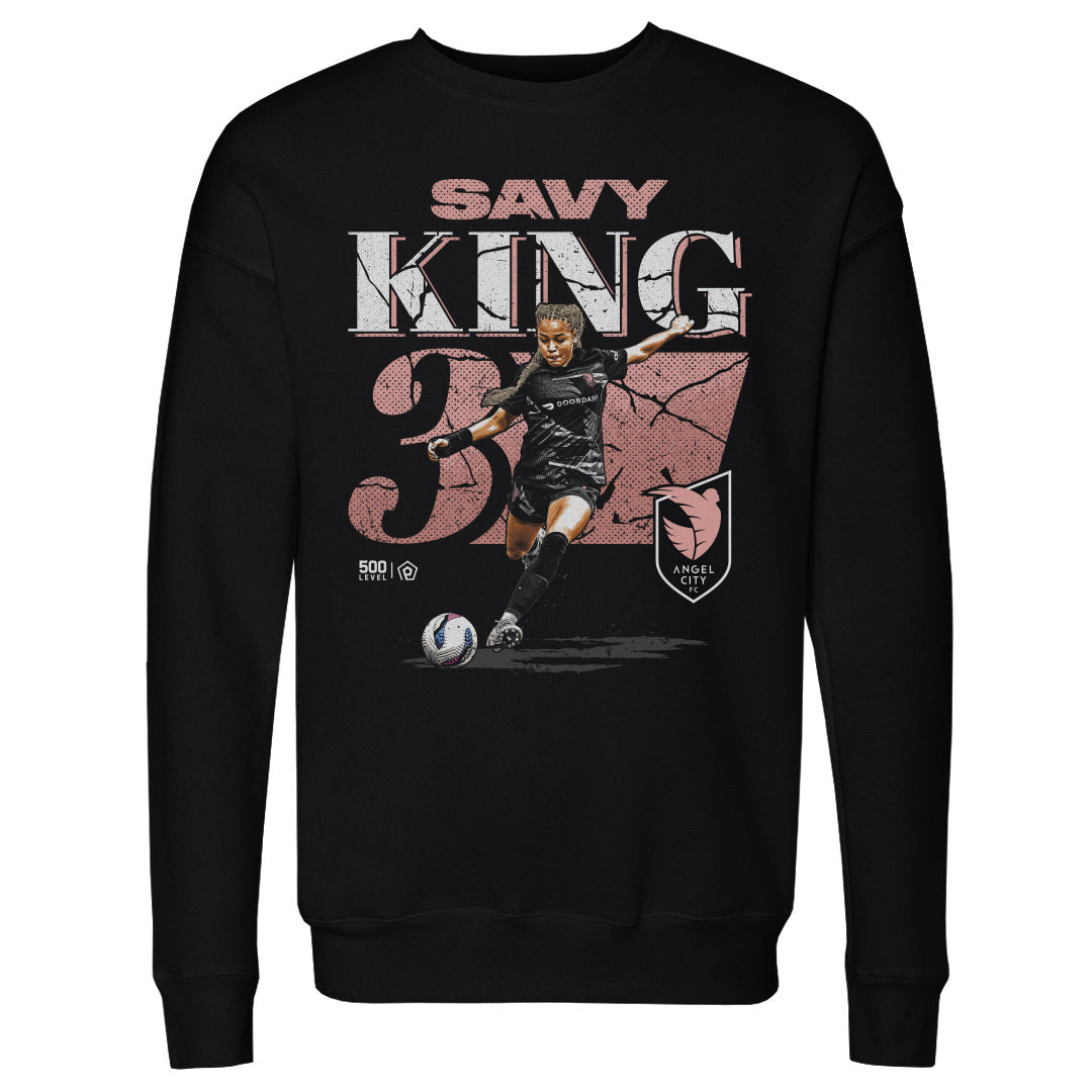 Savy King Men's Crewneck Sweatshirt | 500 LEVEL