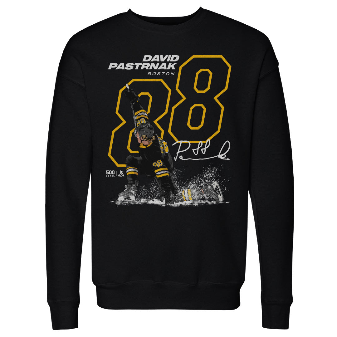 David Pastrnak Men's Crewneck Sweatshirt | 500 LEVEL