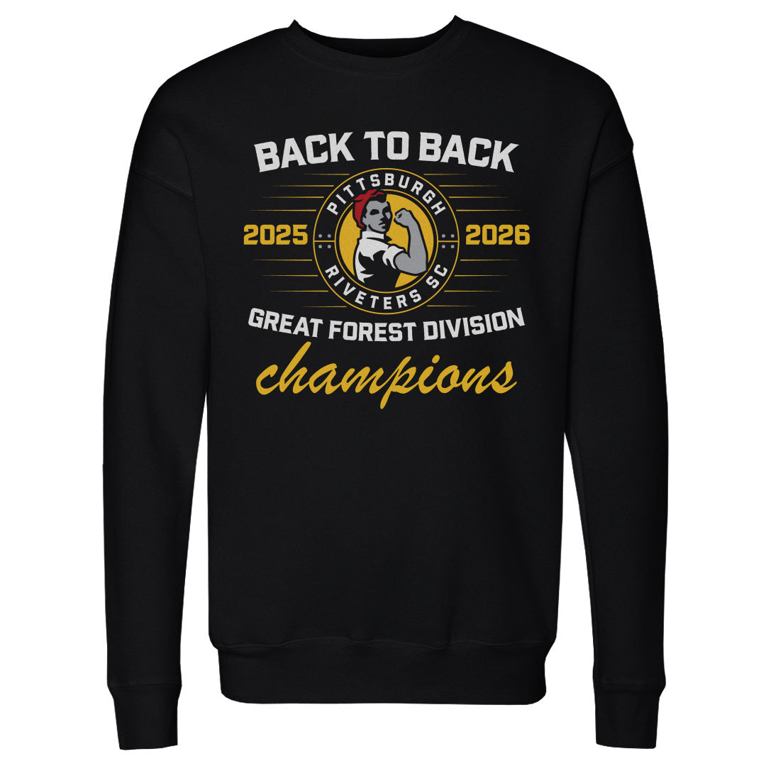 Pittsburgh Riveters SC Men's Crewneck Sweatshirt | 500 LEVEL