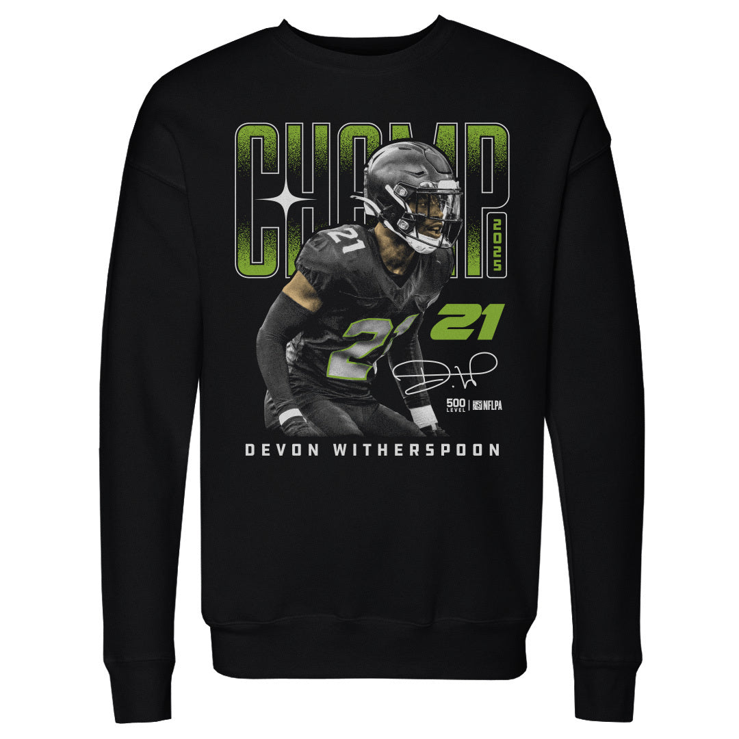 Devon Witherspoon Men's Crewneck Sweatshirt | 500 LEVEL