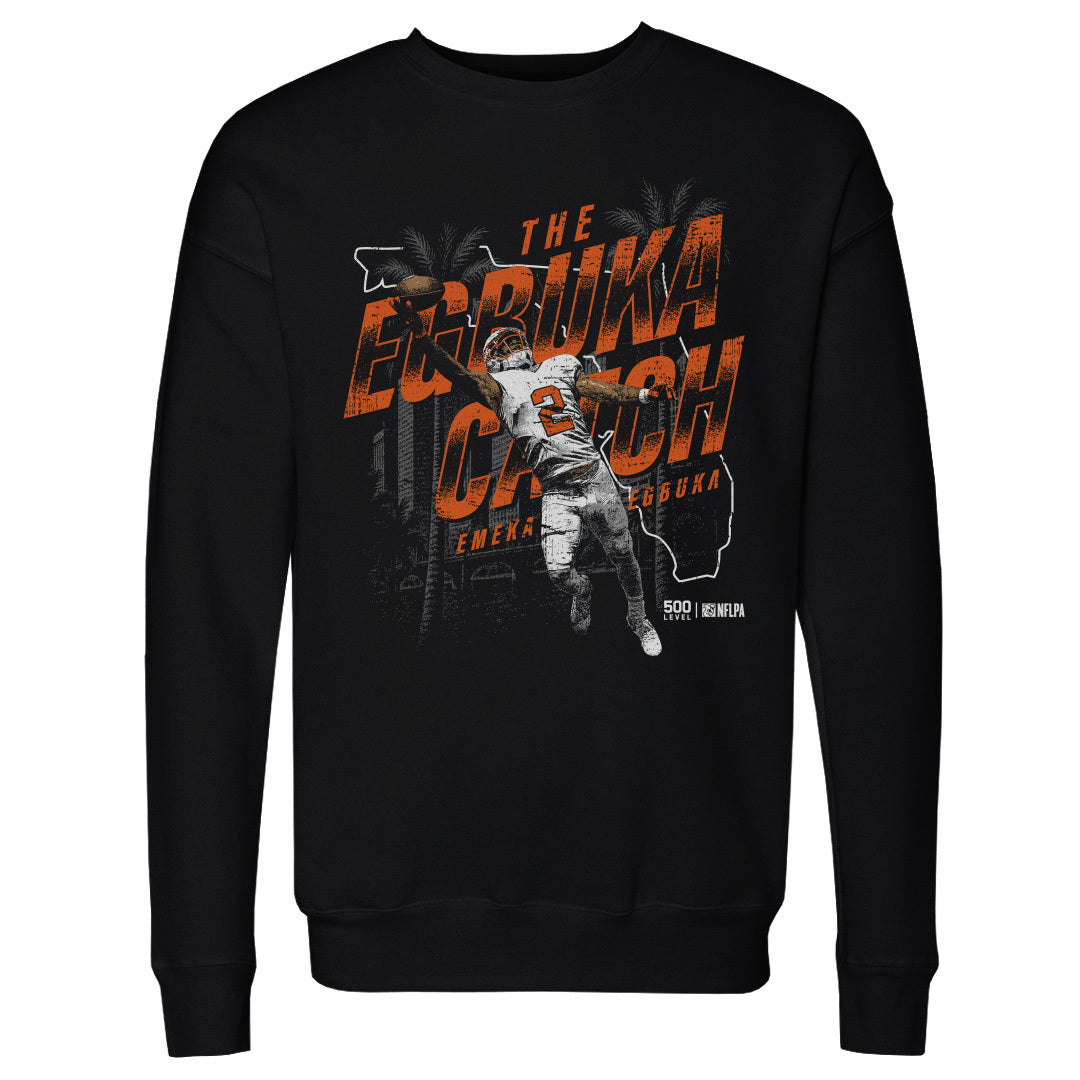 Emeka Egbuka Men's Crewneck Sweatshirt | 500 LEVEL
