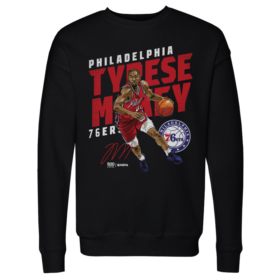 Tyrese Maxey Men's Crewneck Sweatshirt | 500 LEVEL