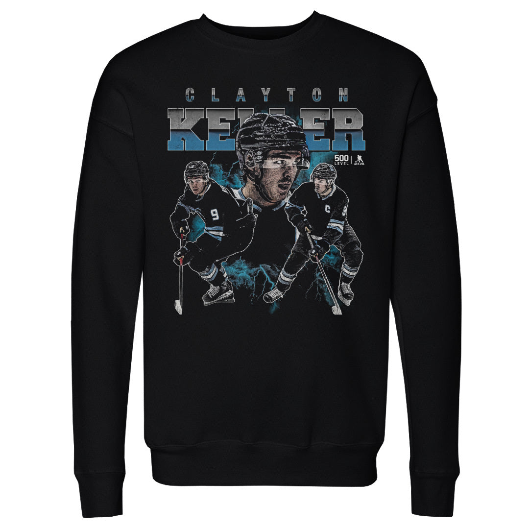 Clayton Keller Men's Crewneck Sweatshirt | 500 LEVEL
