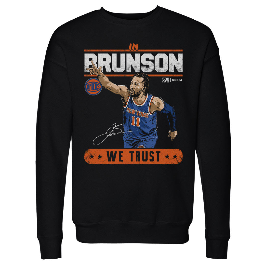 Jalen Brunson Men's Crewneck Sweatshirt | 500 LEVEL