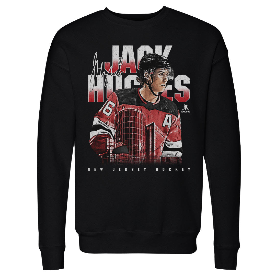 Jack Hughes Men's Crewneck Sweatshirt | 500 LEVEL